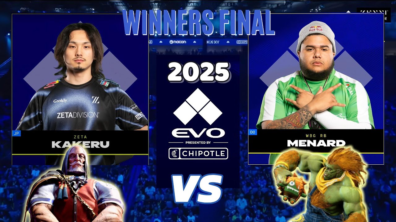 SF6 EVO 2025 - KAKERU (JP) vs MENARD (Blanka) - Winners Final