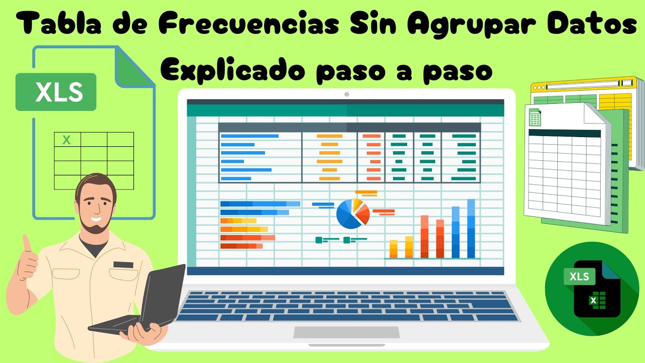 Excel: Tabla de Frecuencias con Datos No Agrupados - Explicado paso a paso