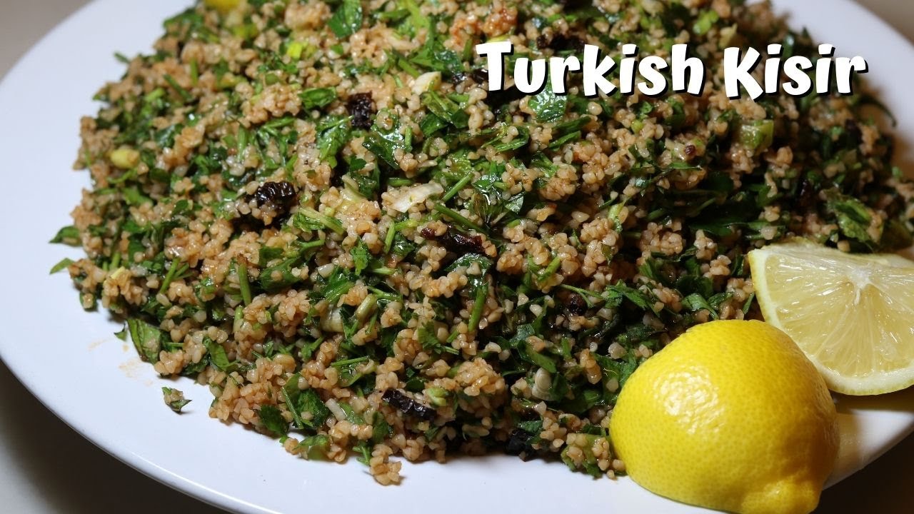 Best Authentic Turkish Kisir / bulgur wheat salad