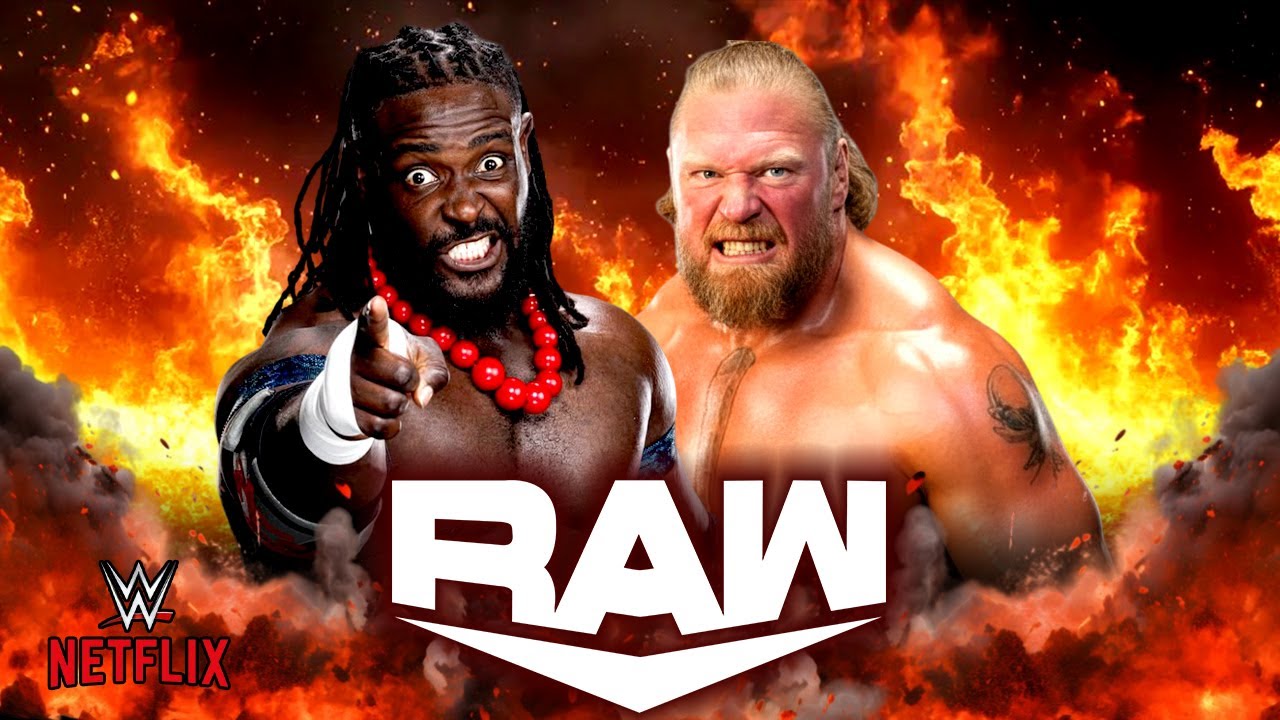 WWE Raw на Netflix: Матч "Скорая помощь" Оба Феми против Брока Леснара | Полный матч 04 февраля 2...