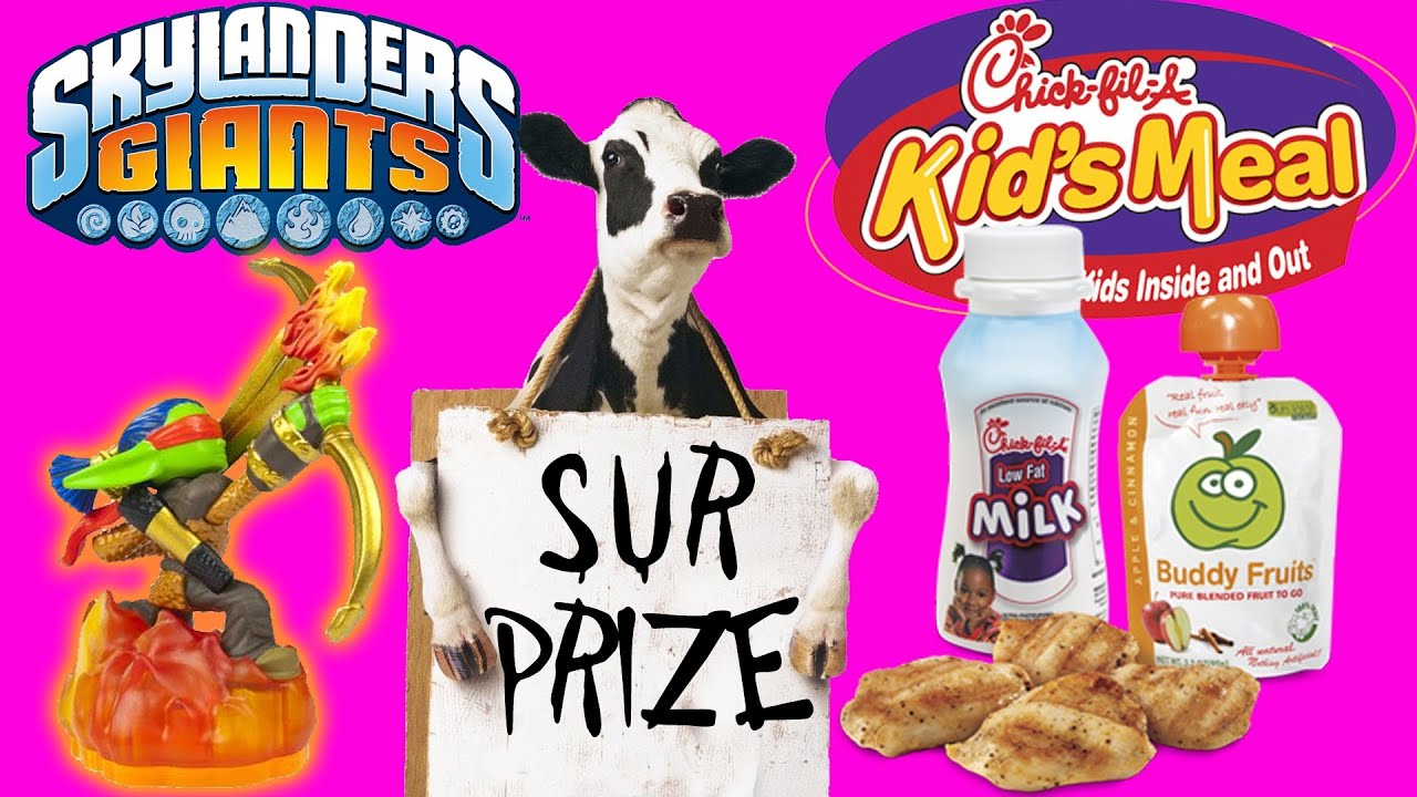 Chick-Fil-A Skylanders Kids Meal (Surprise w/ New Toys)