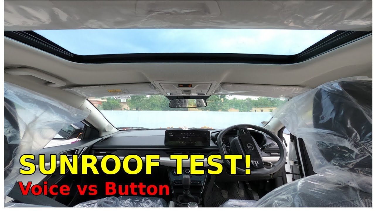 Tata Nexon Pure+S Sunroof Demo | Voice Command, Button & Manual Operation Explained