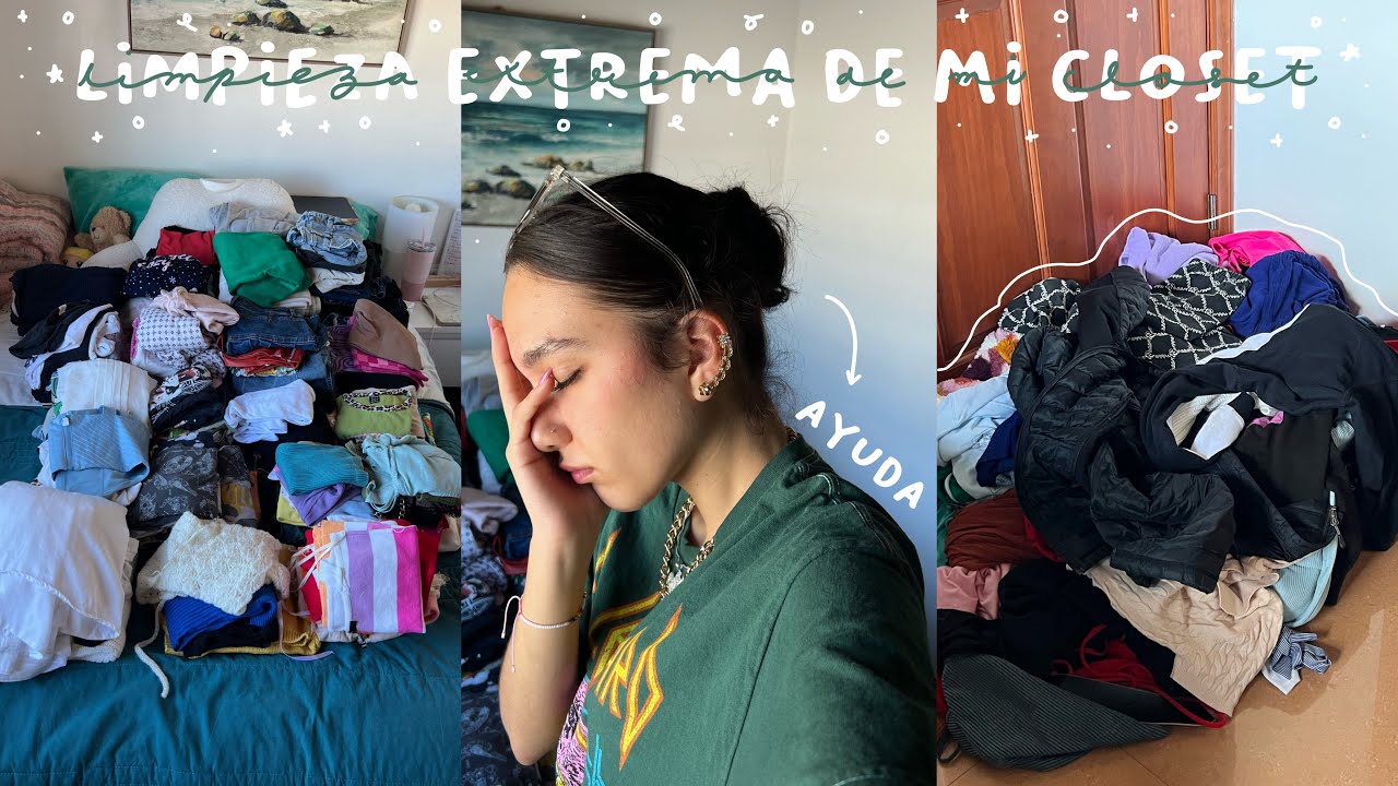 LIMPIEZA ¿EXTREMA? DE CLOSET: organizando, ordenando y deshaciéndome de todo