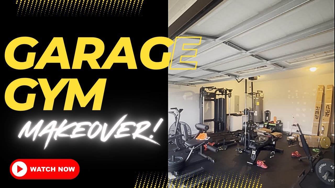 Garage Gym Makeover Part 1| DIY