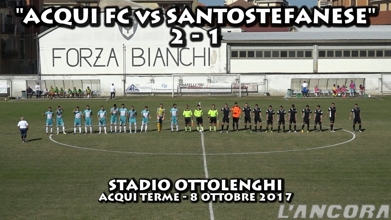 Acqui FC vs Santostefanese 2-1 (8 ottobre 2017)