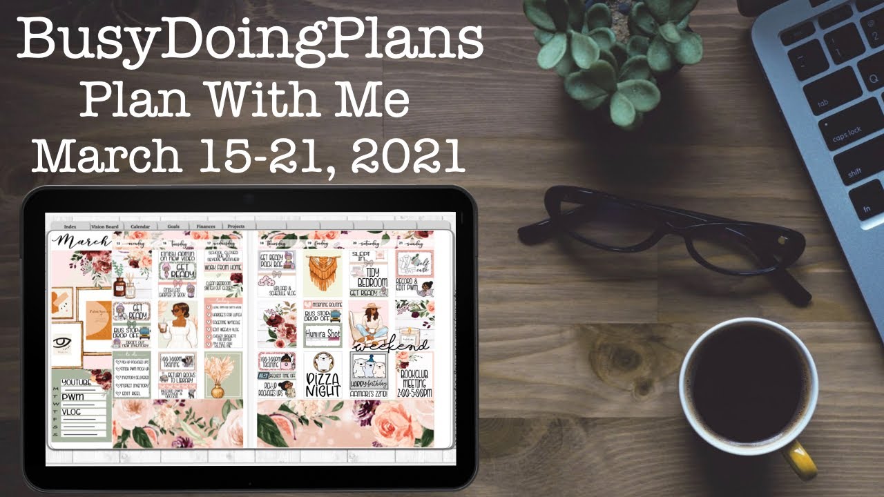 Digital Plan With Me feat. TralalaStickers I Boho Kit