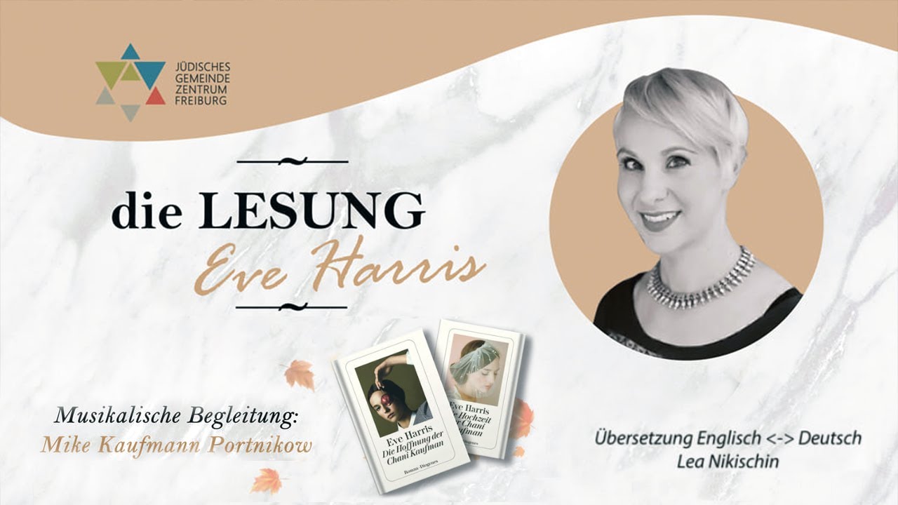 Die Lesung Eve Harris 2023 Freiburg