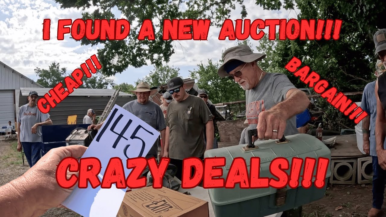I found a new Local Auction and you're not gonna believe the Bargains!!!
