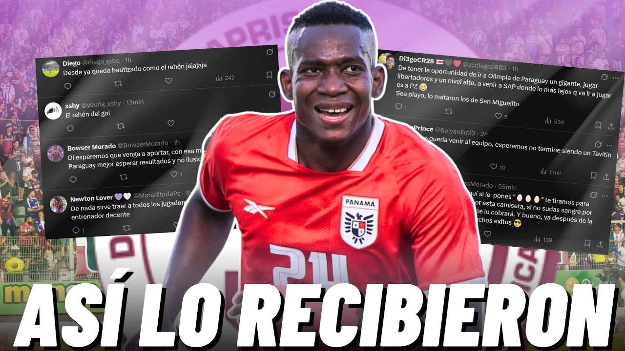 “FICHAJE BOMBA”: SAPRISSA ANUNCIA LA LLEGADA DEL PANAMEÑO TOMÁS RODRÍGUEZ Y ASÍ REACCIONARON😱