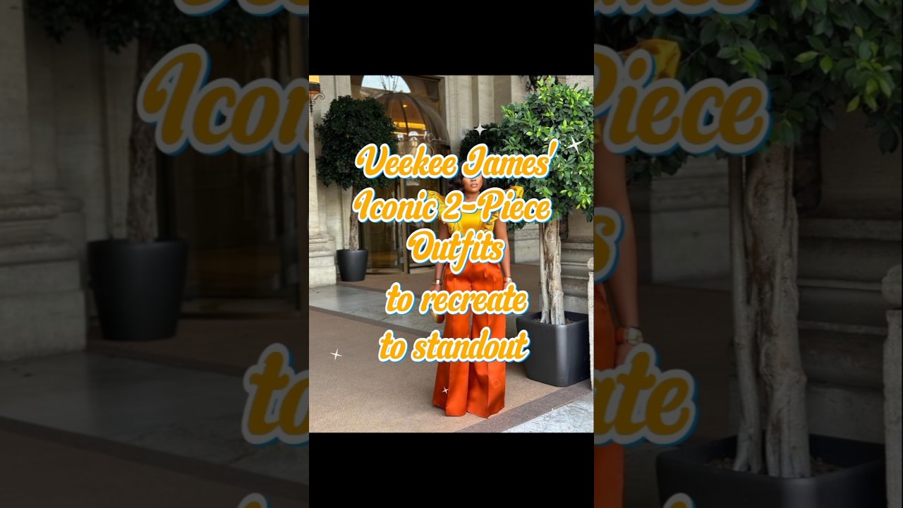 Veekee James two piece iconic outfit inspo #trending#veekeejames#shorts#viralshort#fashion#ootd