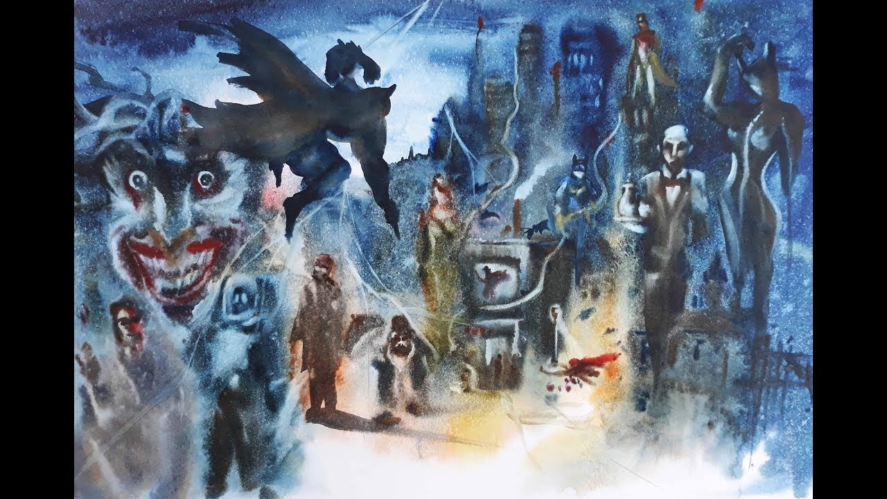 Video peinture Véronique Legros-Sosa -