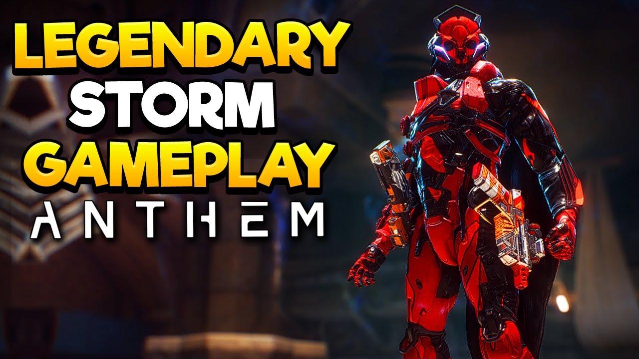 #Anthem Legendary Storm Build  with LADY FALLOUT GIRL