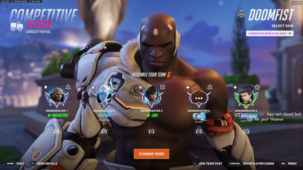 Overwatch 2  New Doomfist God Wahle Intense Doomfist Gameplay -POTG-
