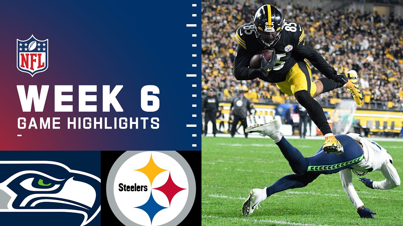Seahawks vs. Steelers Week 6 Highlights | NFL 2021