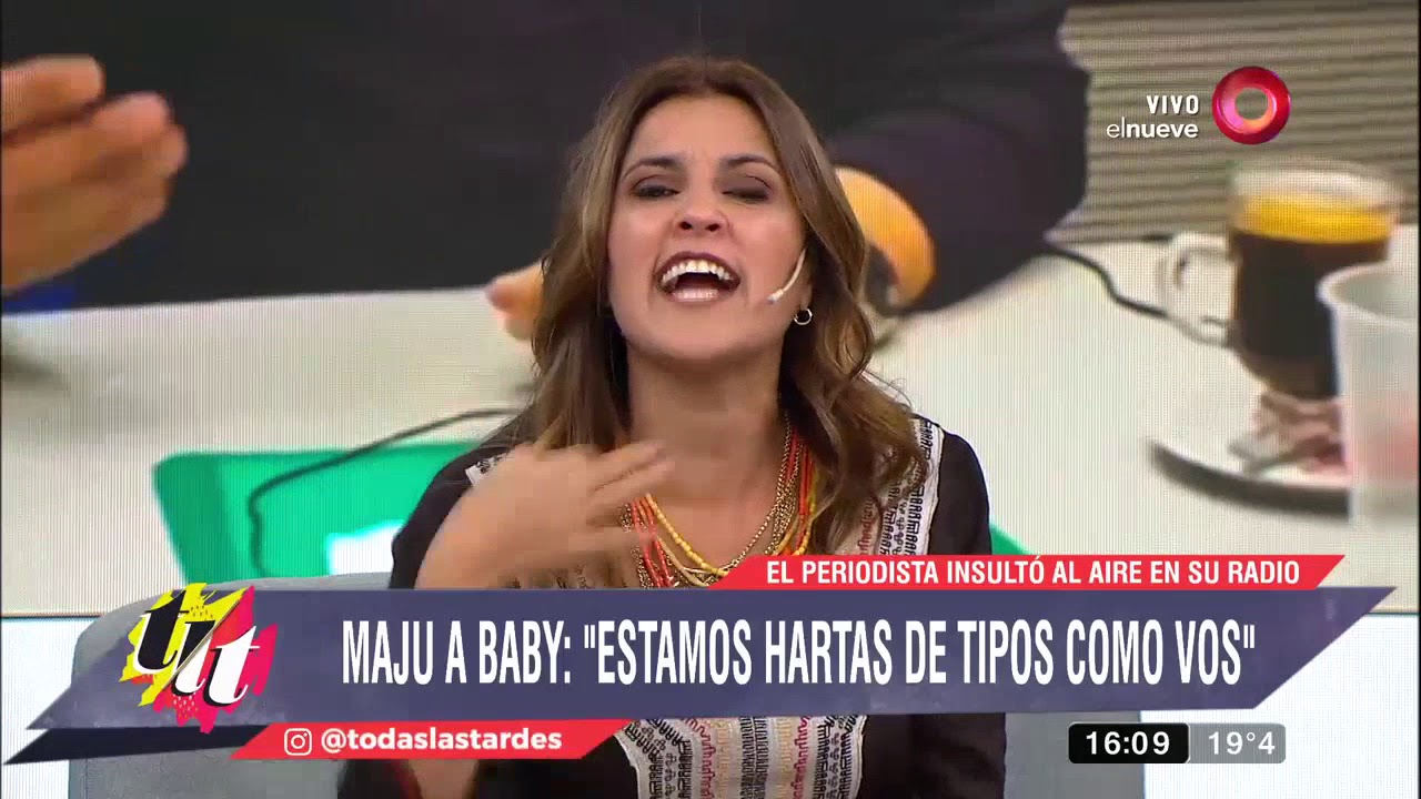 Maju Lozano le responde a Baby Etchecopar: ‘No te metés más conmigo’