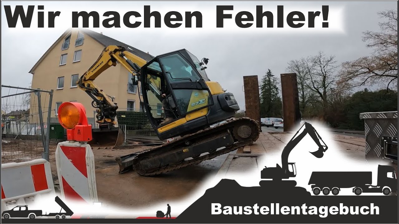 3-Achser Fahren, Schotterplanum ziehen und eine Menge Zeit zum reden! -Tiltrotator, Cabview #22