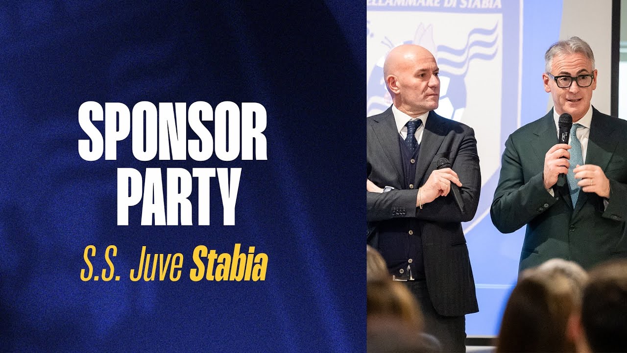 Sponsor Party della S.S. Juve Stabia 1907