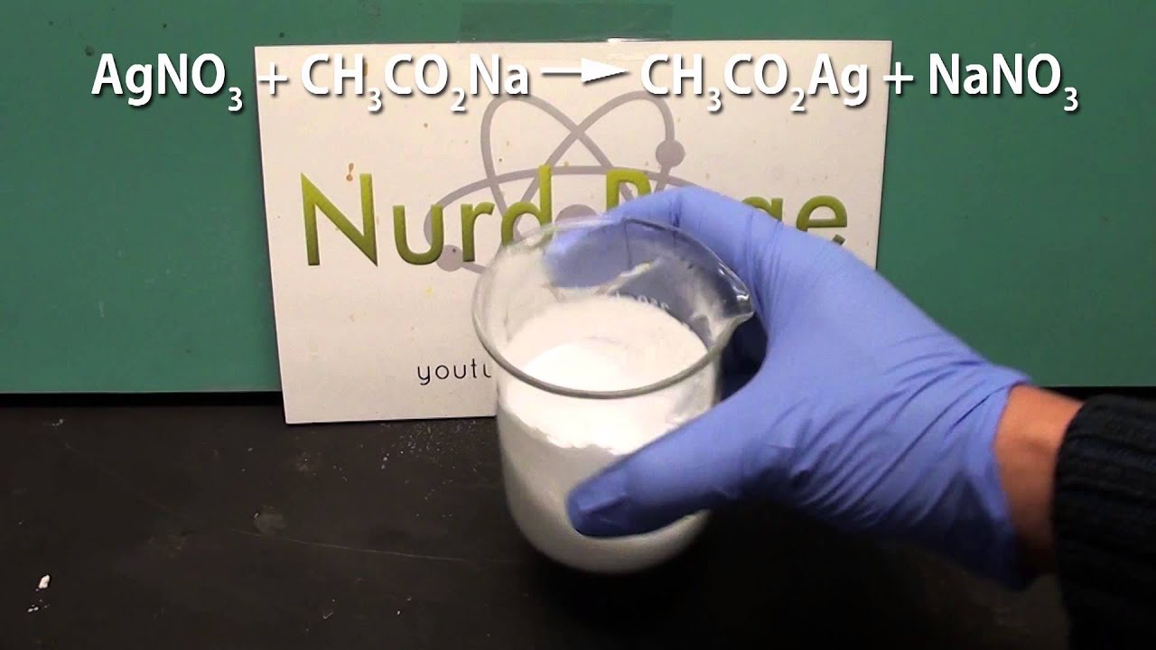 Make Silver Acetate