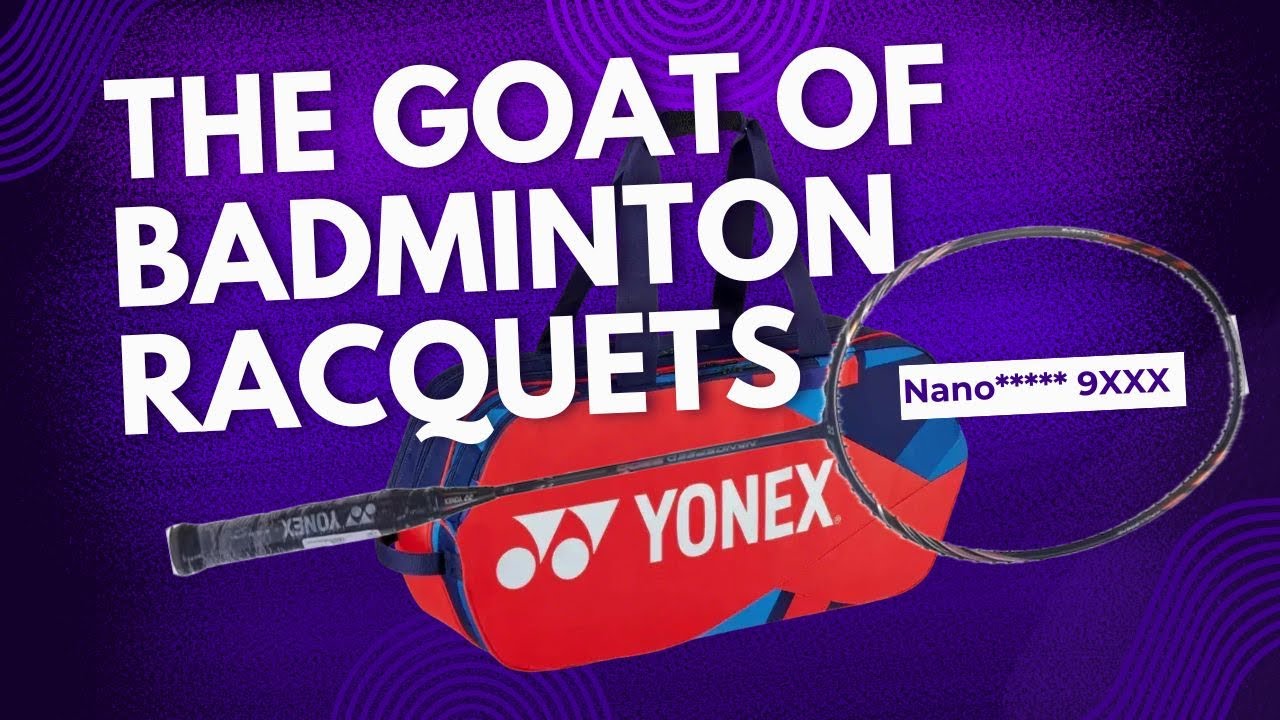 Why the Nanospeed 9900 is the BEST Yonex Badminton Racquet ever made (my story)
