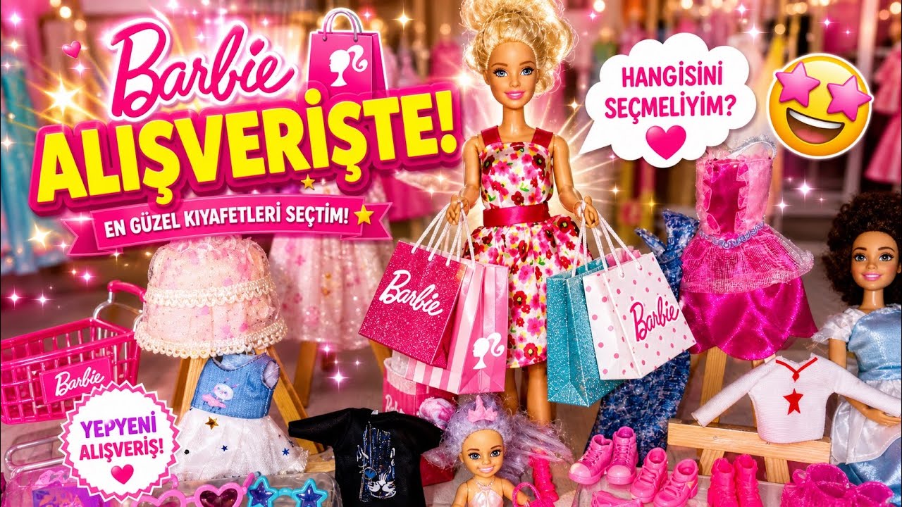 Barbie Alışverişe Gitti Ama Parası Yetmedi! Sonu Çok Kötü Oldu!