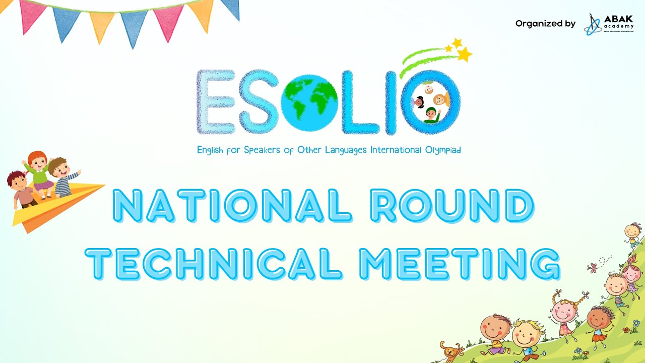 Technical Meeting National Round ESOLIO 2026