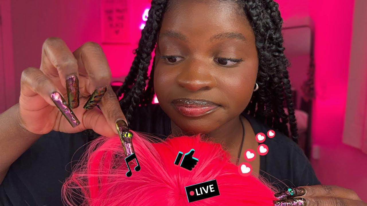 ASMR Removing Your Brain Rot 🥴🤏🏾 (scalp plucking, massage, inaudible whispers)