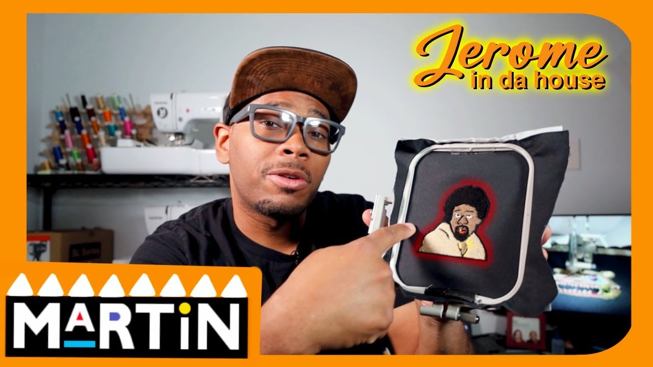 Making a patch on the Brother SE 625 | Jerome from Martin Show | Machine Embroidery