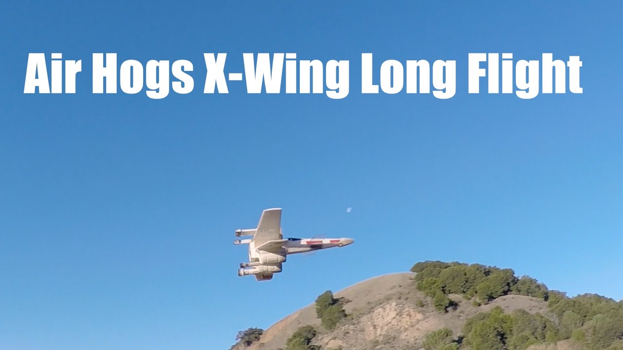 Air Hogs X-Wing: Long Flight Demo