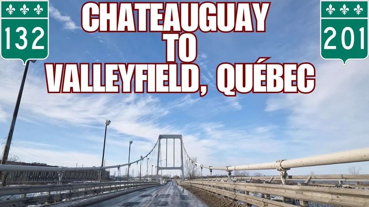 Chateauguay to Valleyfield Quebec