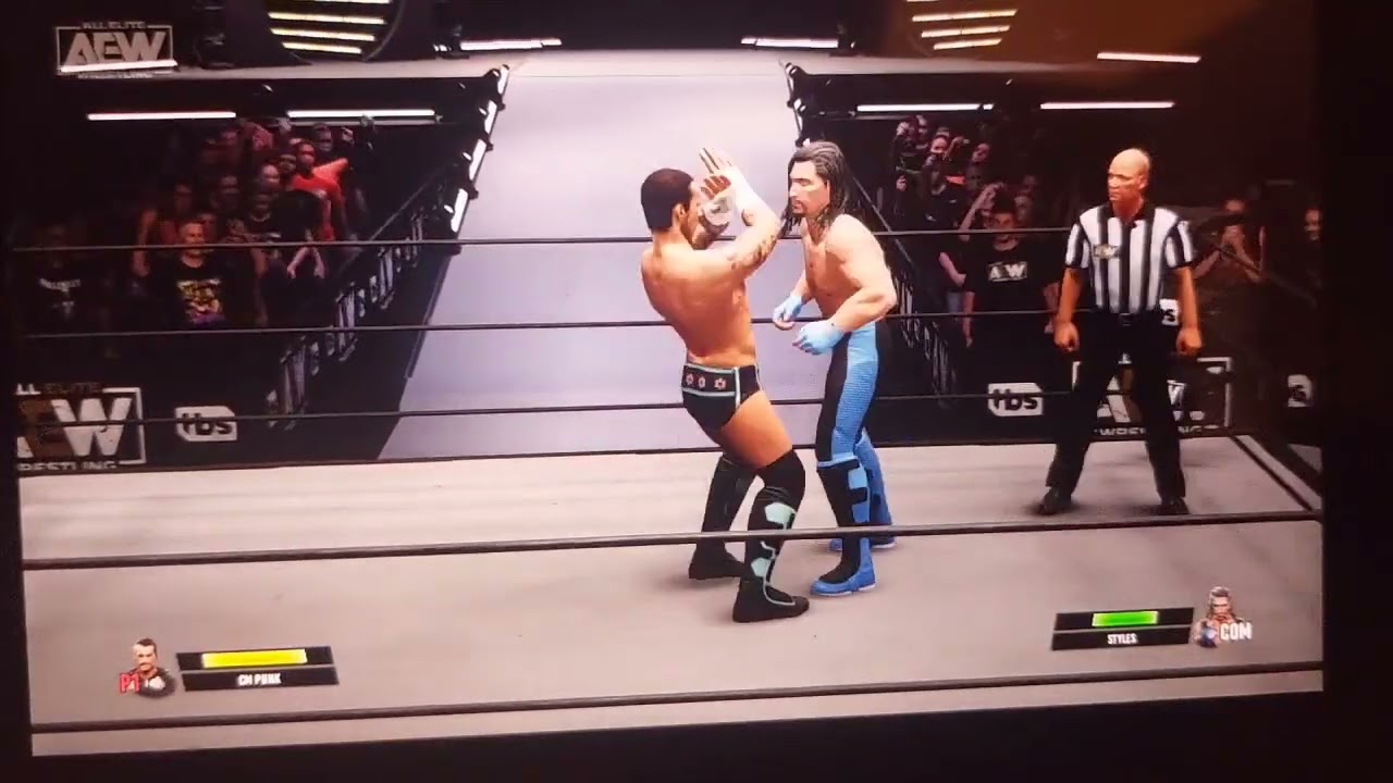 CM Punk vs AJ Styles UAEW Dynamite 