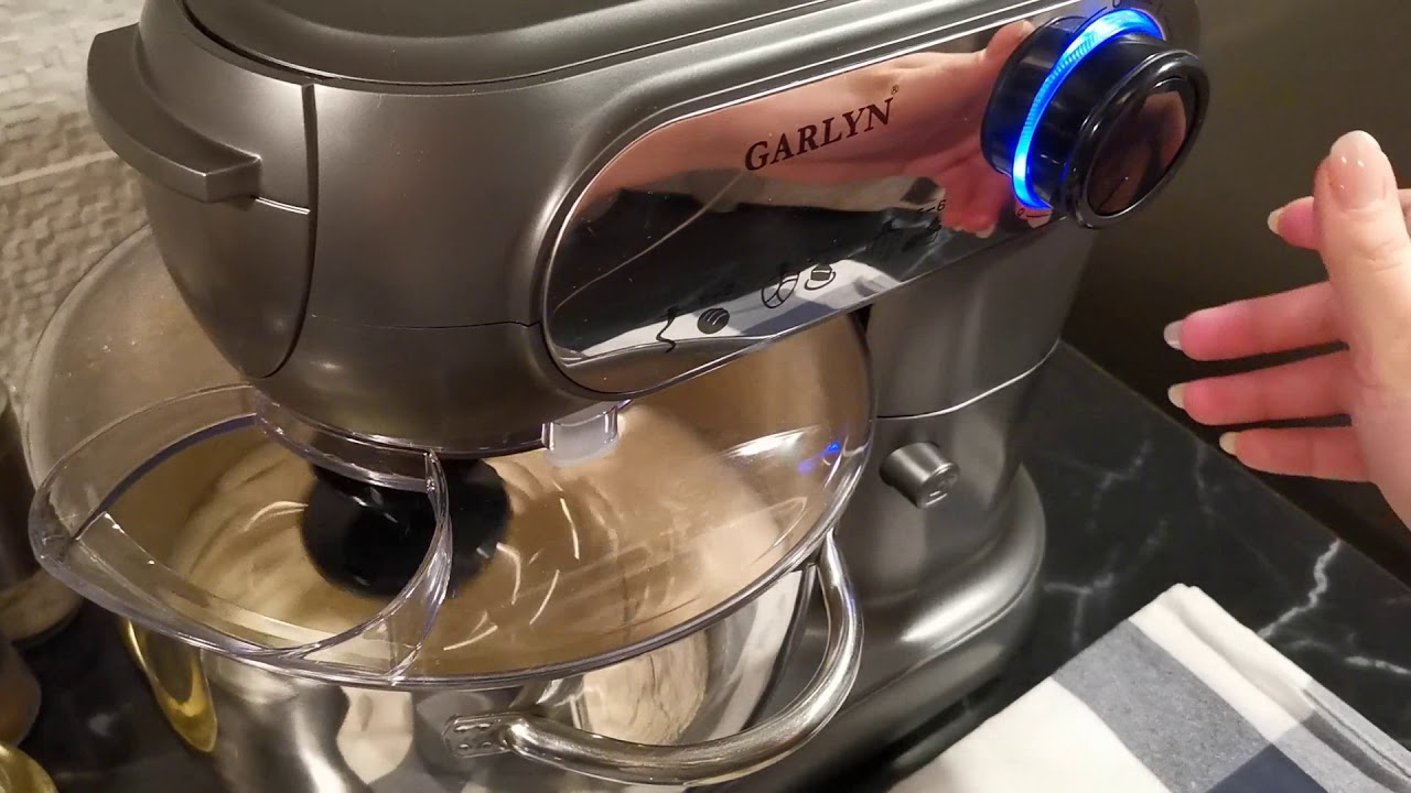 GARLYN S-350 - Готовлю тесто для бисквита в кухонной машине