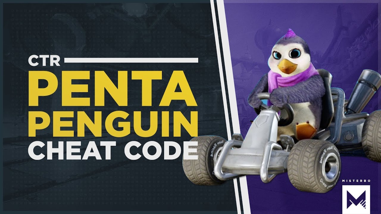 Crash Team Racing Nitro-Fueled: How To Unlock The Secret Character, Penta Penguin Cheat Code