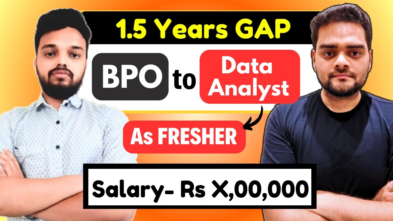 How as a Fresher he cracked a Job in Power BI | B.Com to Data Analyst😲