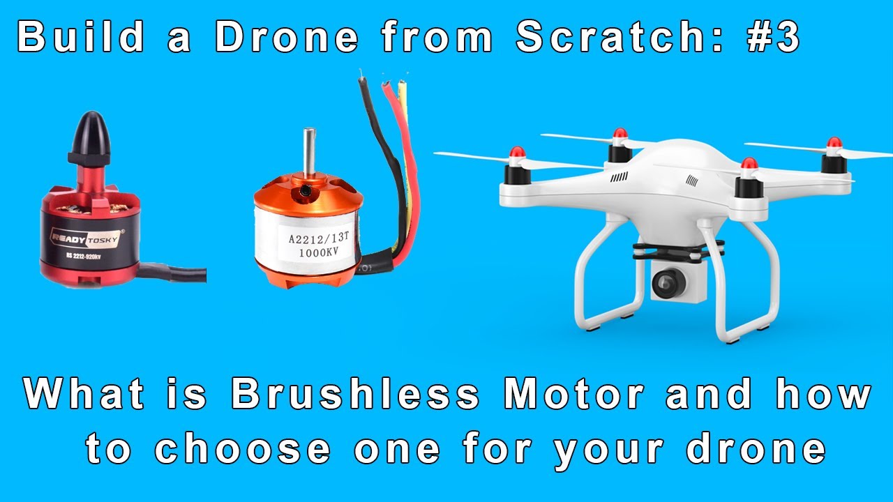 What is Brushless (BLDC ) Motor and how to choose one for your drone