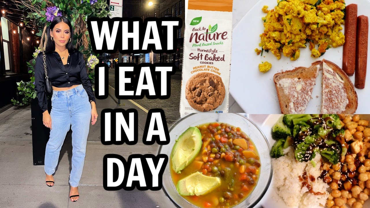 WHAT I EAT IN A DAY TO FEEL GOOD 🌱 (quick & easy meals)