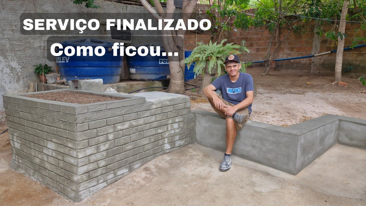 SERVIÇO CONCLUIDO  ATRÁS DE CASA