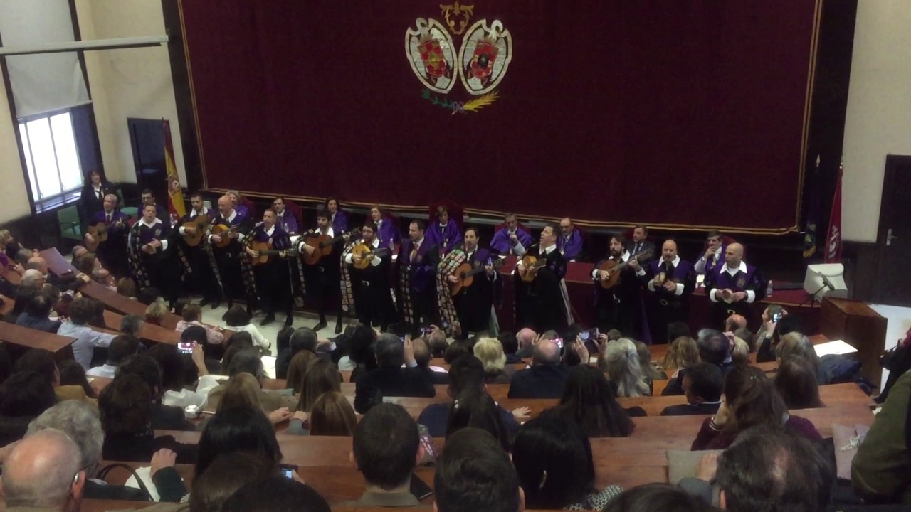 Tuna Facultad Farmacia UCM. Acto de la Patrona (Inmaculada Concepción) 2016
