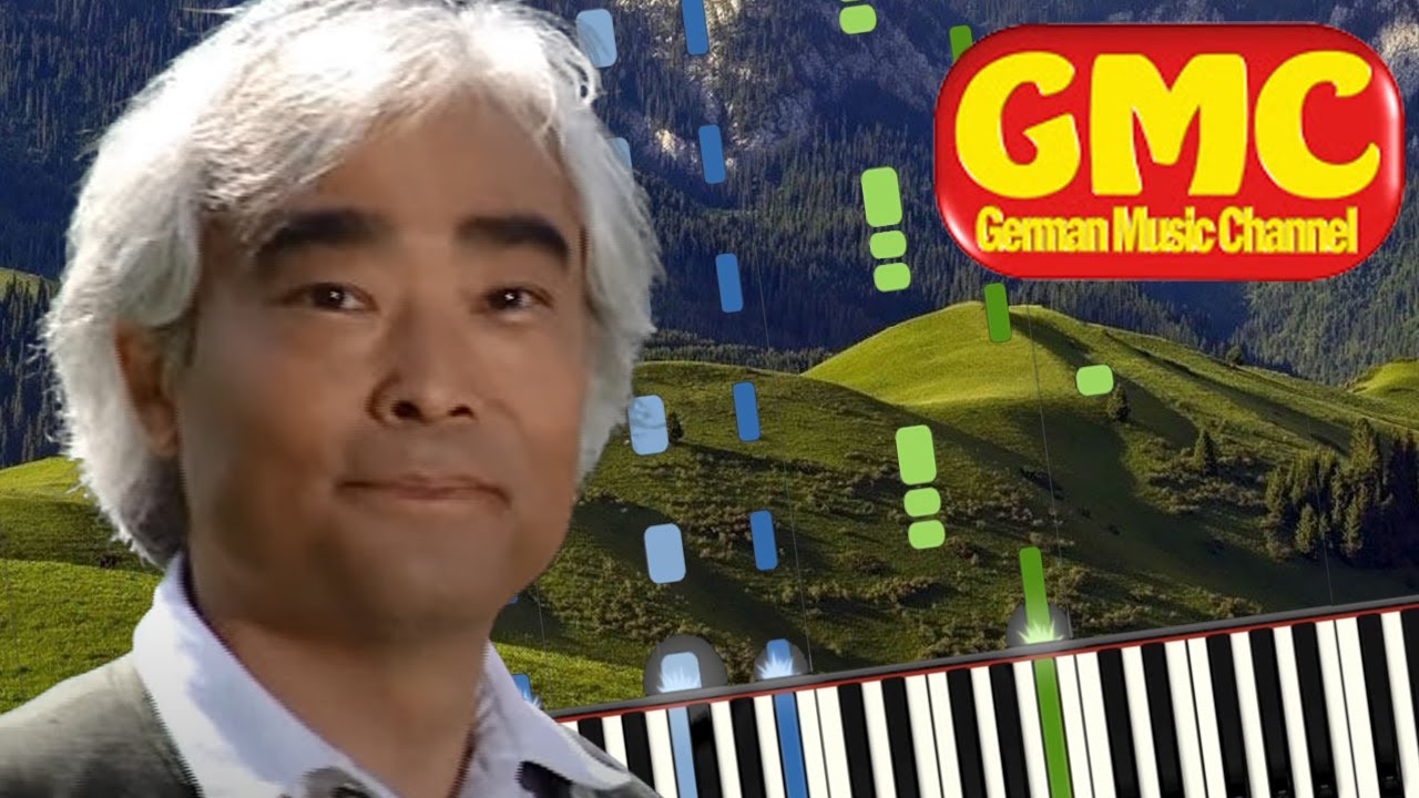 New Bibi Hendl (Chicken Yodeling) - Takeo Ischi (Synthesia) [Piano Tutorial]