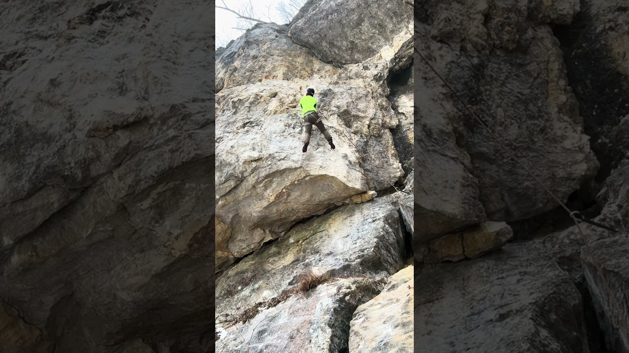 Człowiek, który przeleciał Krakowskie Kobiety, Drytooling M7 | D7, Zimy Dół, 25.01.2026
