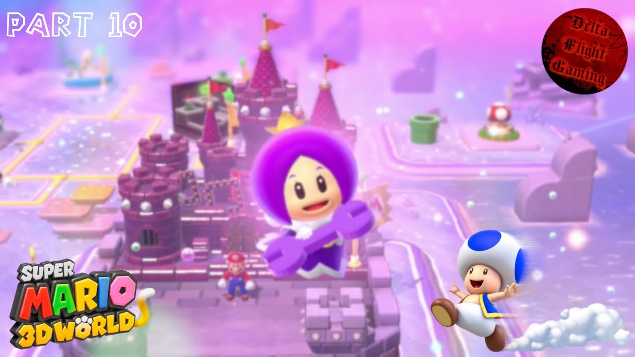 Super Mario 3D World | Part 10 - The Kingdom of World 5 Comes to a Close