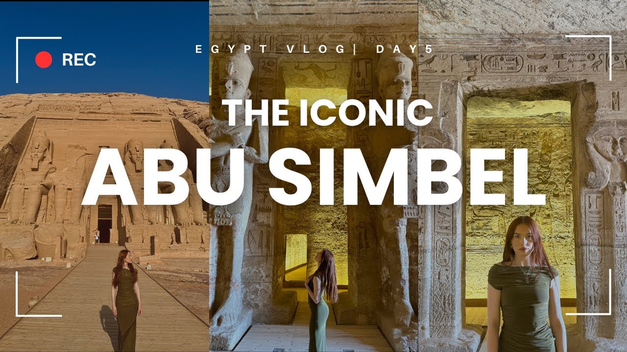Why Abu Simbel is a MUST-DO in Egypt // Aswan, Egypt Vlog