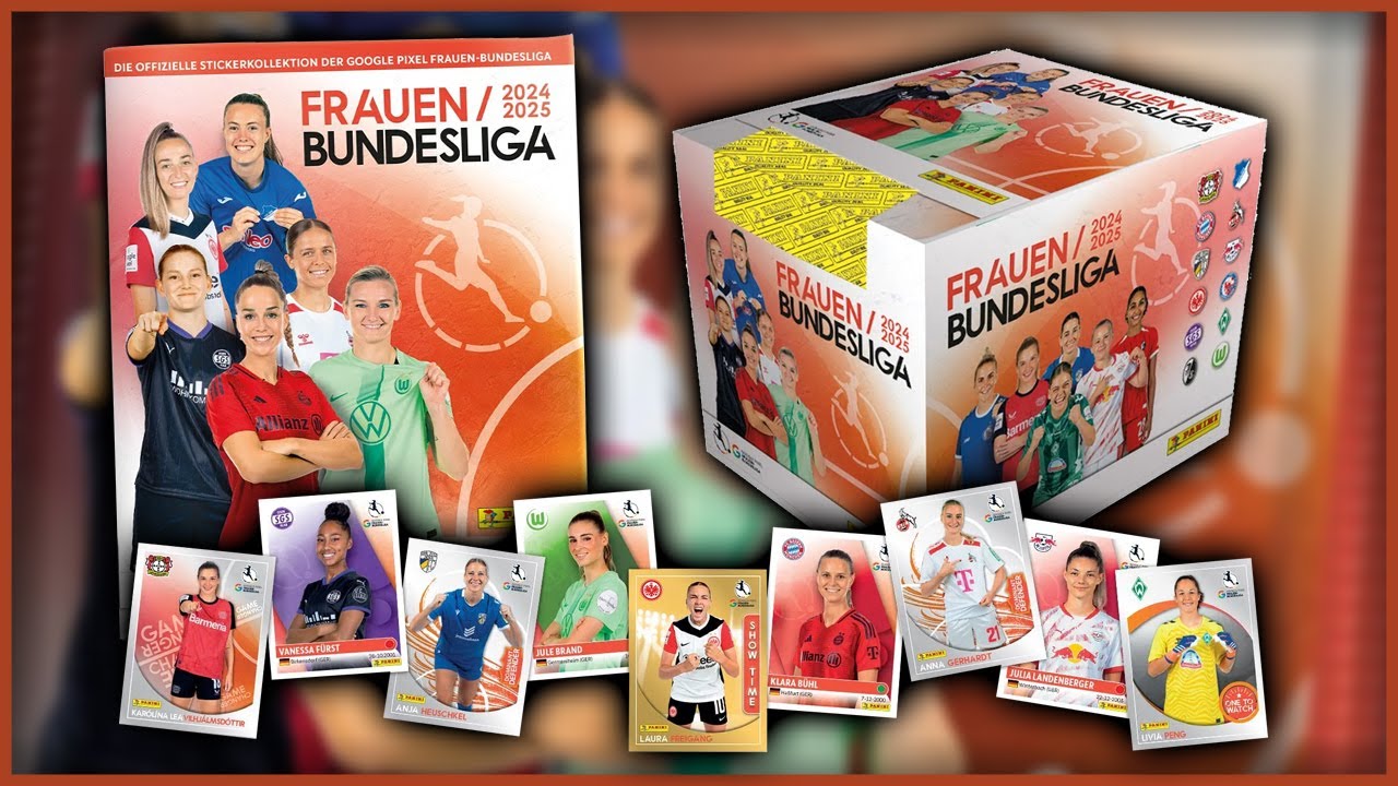 Panini FRAUEN-BUNDESLIGA Sticker 2024/2025 | Display Box
