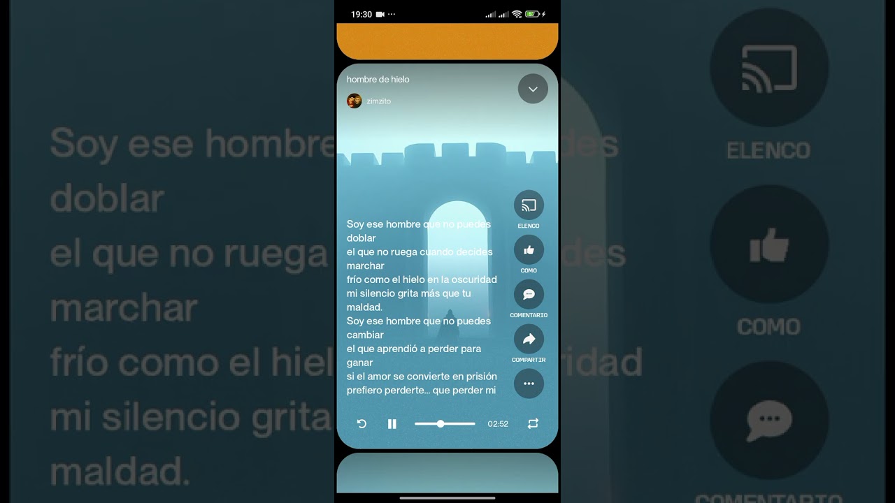 hombre de hielo este tema lo escribí está enojado y salió a la realidad 