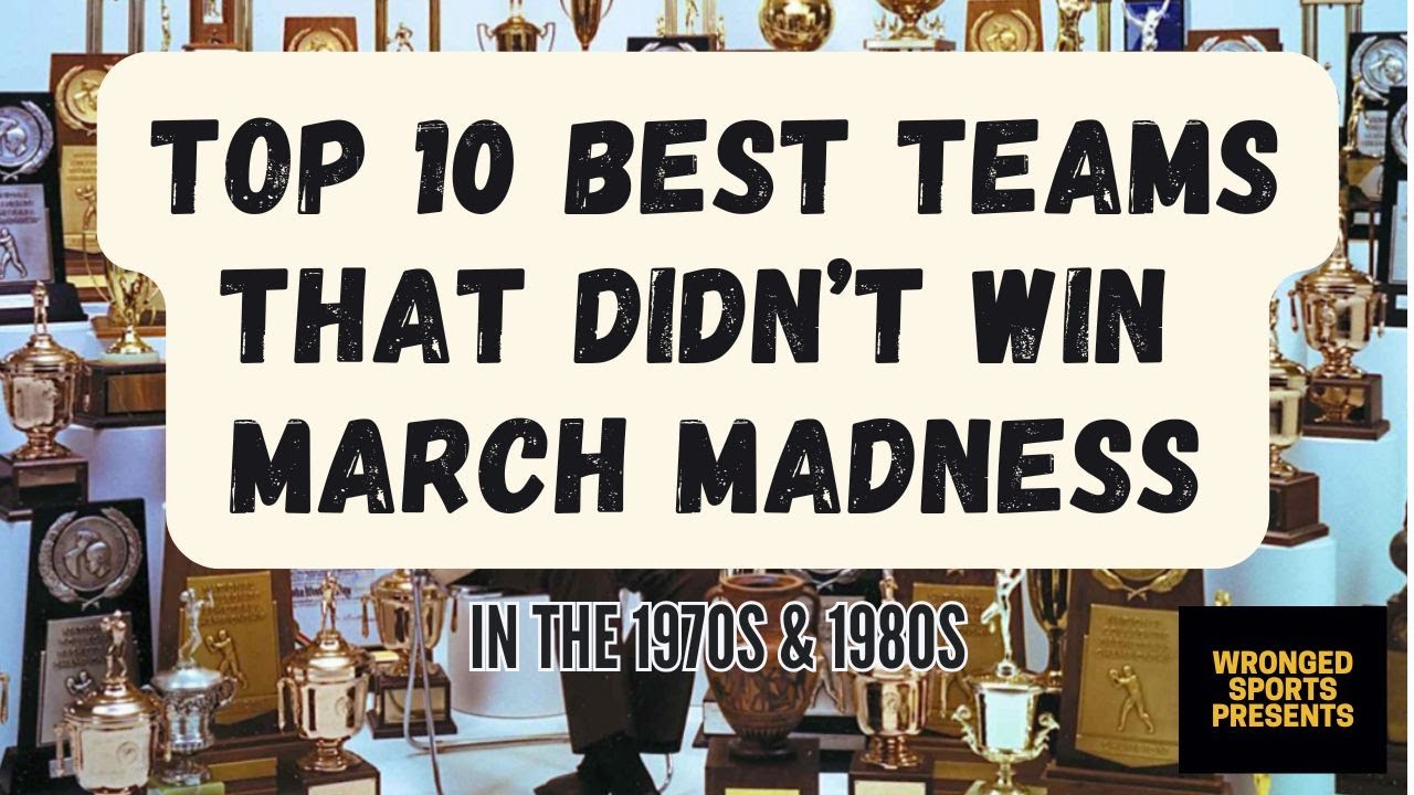 1970s & 80s Best Teams Without a National Title