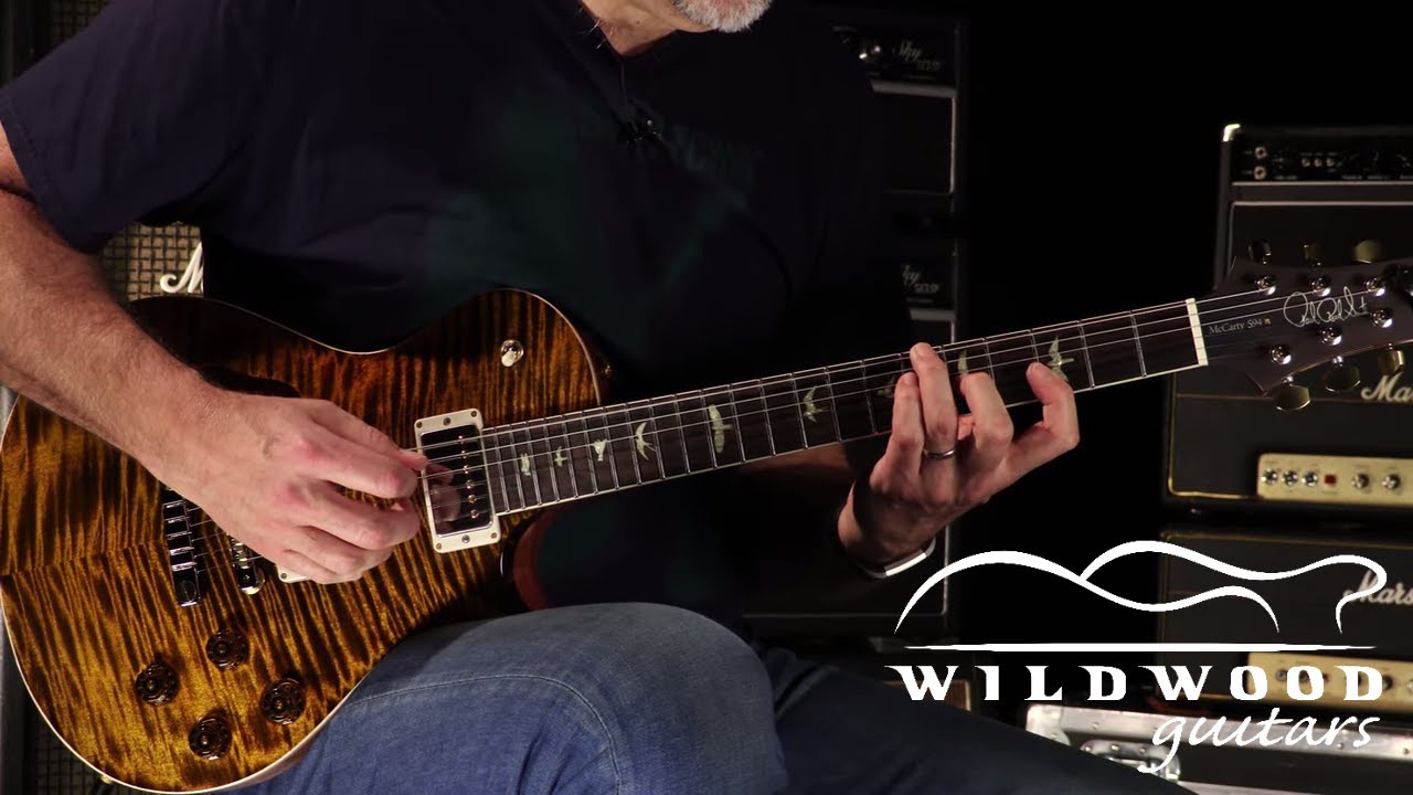 PRS Guitars Wood Library Semi-Hollow McCarty SC-594 - Brazilian Rosewood  •  SN: 190285602