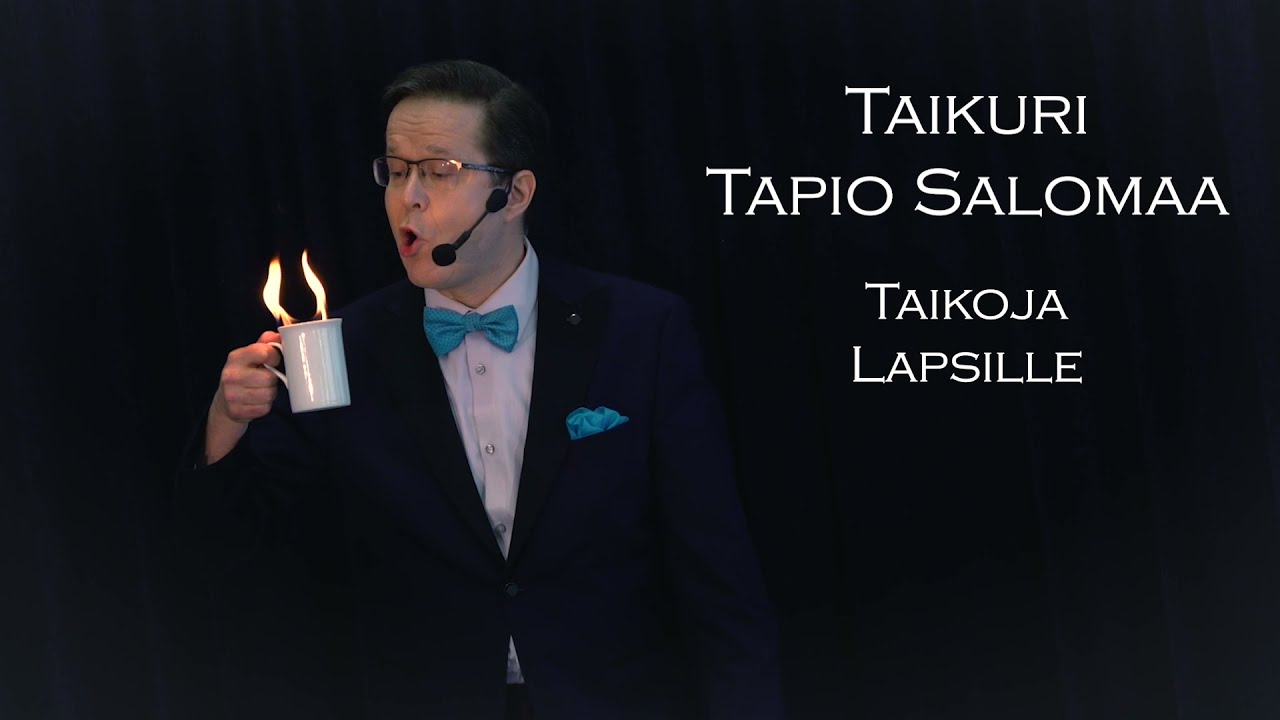 Taikuri Tapio Salomaan lastentaikaesitys