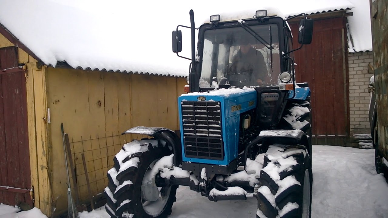 MTZ BELARUS 82P82MK cold start