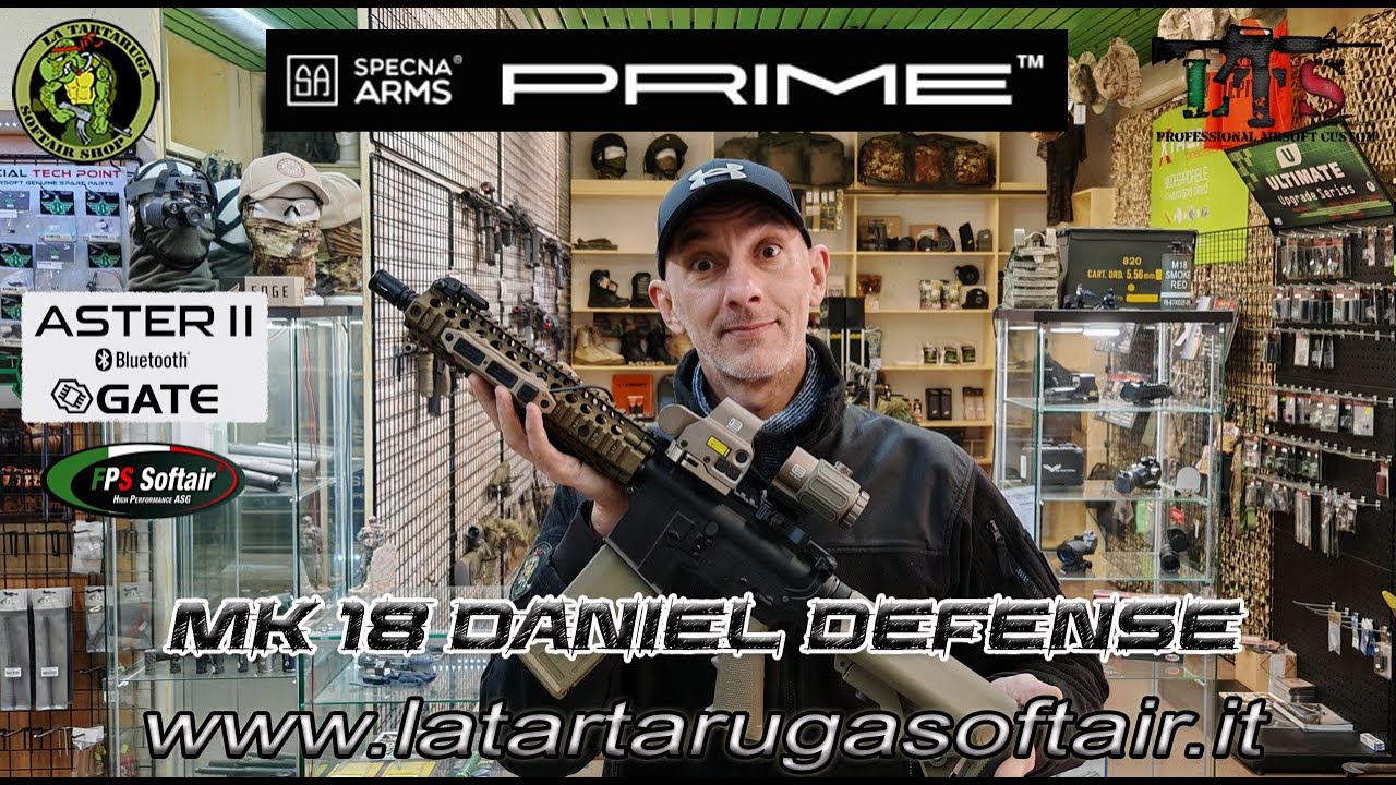 Specna Arms Prime MK18 Daniel Defense - By LTS La Tartaruga Sofair