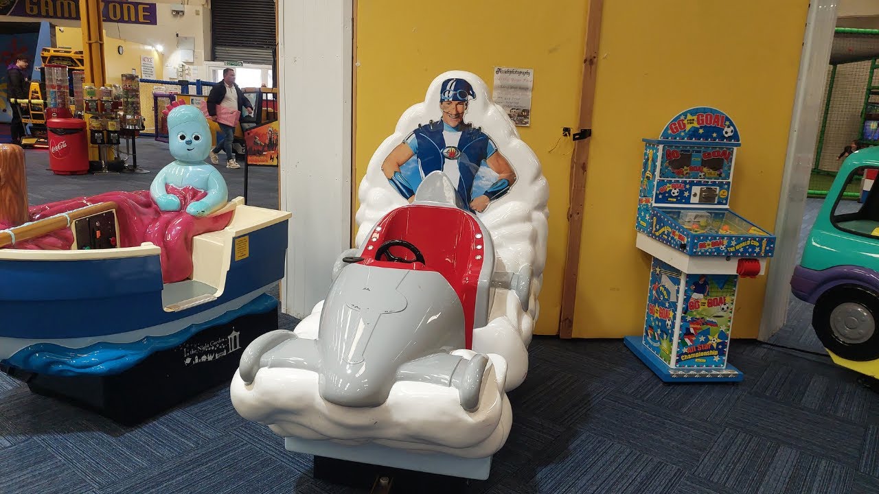 2000s Northern Leisure Lazytown Flypod Kiddie Ride (1000 Subscriber Special)