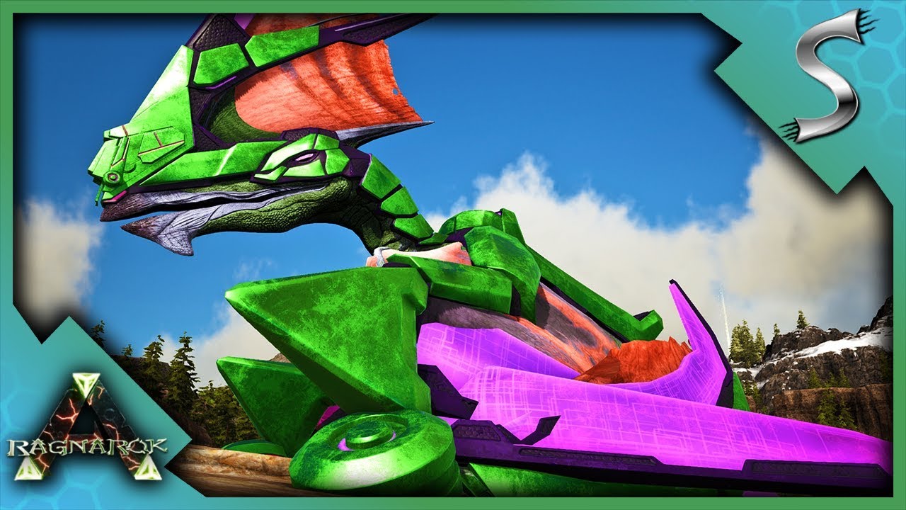 TAPEJARA TAMING! TEK TAPEJARA SADDLE & WYVERN EGG STEALING! - Ark: RAGNAROK [DLC Gameplay E75]